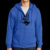 Tall Essential Fleece Full Zip Hooded Sweatshirt Thumbnail