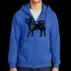 Tall Essential Fleece Full Zip Hooded Sweatshirt Thumbnail