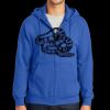 Tall Essential Fleece Full Zip Hooded Sweatshirt Thumbnail