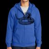 Tall Essential Fleece Full Zip Hooded Sweatshirt Thumbnail