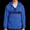 Tall Essential Fleece Full Zip Hooded Sweatshirt Thumbnail