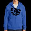 Tall Essential Fleece Full Zip Hooded Sweatshirt Thumbnail