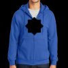 Tall Essential Fleece Full Zip Hooded Sweatshirt Thumbnail