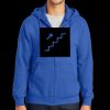 Tall Essential Fleece Full Zip Hooded Sweatshirt Thumbnail