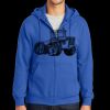 Tall Essential Fleece Full Zip Hooded Sweatshirt Thumbnail