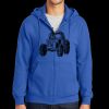 Tall Essential Fleece Full Zip Hooded Sweatshirt Thumbnail