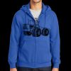 Tall Essential Fleece Full Zip Hooded Sweatshirt Thumbnail