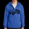 Tall Essential Fleece Full Zip Hooded Sweatshirt Thumbnail