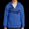 Tall Essential Fleece Full Zip Hooded Sweatshirt Thumbnail
