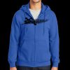 Tall Essential Fleece Full Zip Hooded Sweatshirt Thumbnail