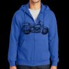 Tall Essential Fleece Full Zip Hooded Sweatshirt Thumbnail