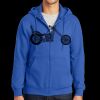 Tall Essential Fleece Full Zip Hooded Sweatshirt Thumbnail