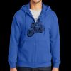 Tall Essential Fleece Full Zip Hooded Sweatshirt Thumbnail