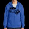 Tall Essential Fleece Full Zip Hooded Sweatshirt Thumbnail