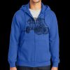 Tall Essential Fleece Full Zip Hooded Sweatshirt Thumbnail