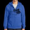 Tall Essential Fleece Full Zip Hooded Sweatshirt Thumbnail