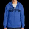 Tall Essential Fleece Full Zip Hooded Sweatshirt Thumbnail