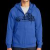 Tall Essential Fleece Full Zip Hooded Sweatshirt Thumbnail