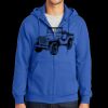 Tall Essential Fleece Full Zip Hooded Sweatshirt Thumbnail