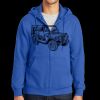 Tall Essential Fleece Full Zip Hooded Sweatshirt Thumbnail