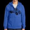 Tall Essential Fleece Full Zip Hooded Sweatshirt Thumbnail