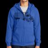 Tall Essential Fleece Full Zip Hooded Sweatshirt Thumbnail