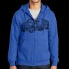 Tall Essential Fleece Full Zip Hooded Sweatshirt Thumbnail