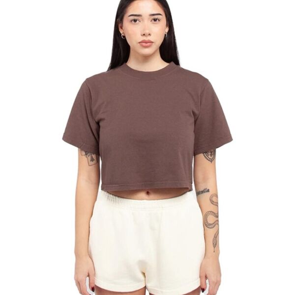 Women's Garment-Dye Crop T-Shirt Thumbnail
