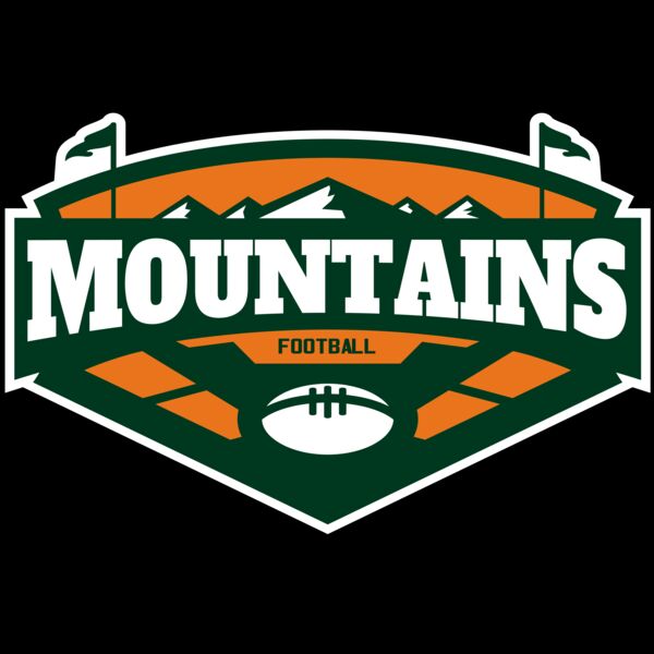 Mountains Football logo template 02 Thumbnail