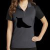 Women's Colorblock Micropique Sport Wick ® Polo Thumbnail