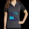 Women's Colorblock Micropique Sport Wick ® Polo Thumbnail