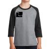 Youth Core Blend 3/4 Sleeve Raglan Tee Thumbnail