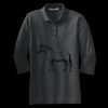 Women's Silk Touch 3/4 Sleeve Polo Thumbnail