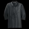 Women's Silk Touch 3/4 Sleeve Polo Thumbnail