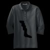 Women's Silk Touch 3/4 Sleeve Polo Thumbnail