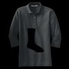 Women's Silk Touch 3/4 Sleeve Polo Thumbnail