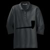 Women's Silk Touch 3/4 Sleeve Polo Thumbnail