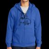 Tall Essential Fleece Full Zip Hooded Sweatshirt Thumbnail