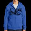 Tall Essential Fleece Full Zip Hooded Sweatshirt Thumbnail