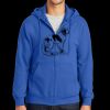 Tall Essential Fleece Full Zip Hooded Sweatshirt Thumbnail
