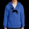 Tall Essential Fleece Full Zip Hooded Sweatshirt Thumbnail