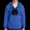 Tall Essential Fleece Full Zip Hooded Sweatshirt Thumbnail