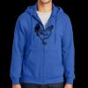 Tall Essential Fleece Full Zip Hooded Sweatshirt Thumbnail