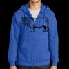 Tall Essential Fleece Full Zip Hooded Sweatshirt Thumbnail