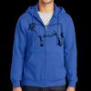 Tall Essential Fleece Full Zip Hooded Sweatshirt Thumbnail