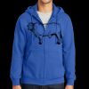 Tall Essential Fleece Full Zip Hooded Sweatshirt Thumbnail