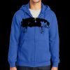 Tall Essential Fleece Full Zip Hooded Sweatshirt Thumbnail