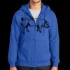 Tall Essential Fleece Full Zip Hooded Sweatshirt Thumbnail