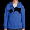 Tall Essential Fleece Full Zip Hooded Sweatshirt Thumbnail