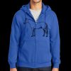 Tall Essential Fleece Full Zip Hooded Sweatshirt Thumbnail